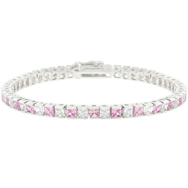 Valentine Cubic Zirconia Tennis Bracelet