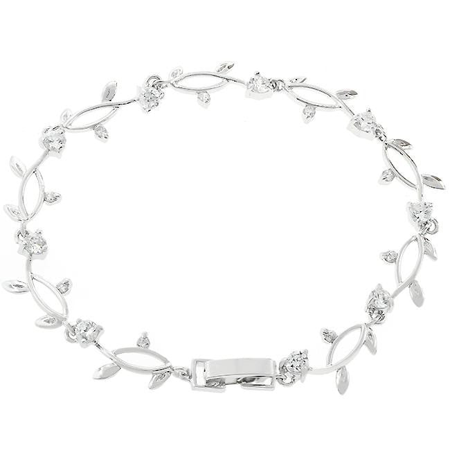 Nathan's Vine Cubic Zirconia Bracelet