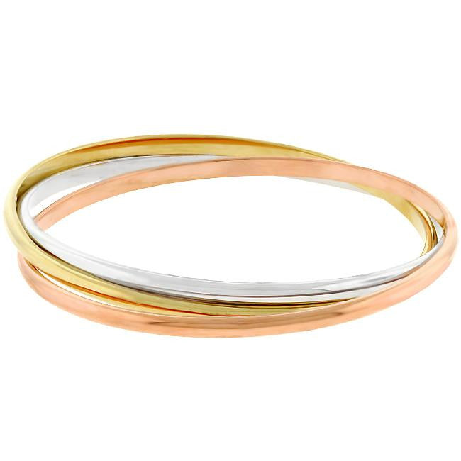 Tri-Hoop Bangle