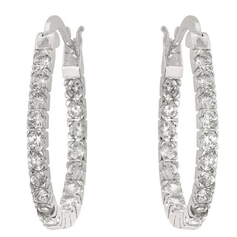 Inside-out Hoop Earrings