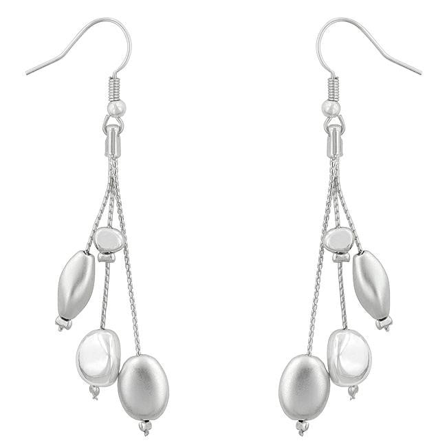 Beaded Dangle Drop Earrings
