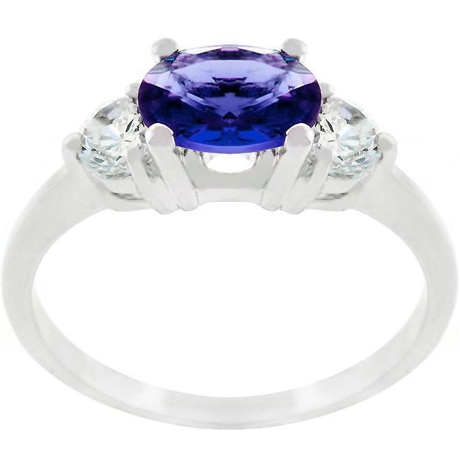 Oval Cubic Zirconia Maestro Ring