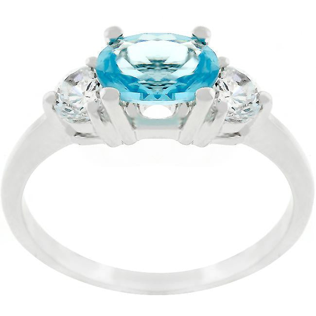 Oval Serenade Triplet Ring