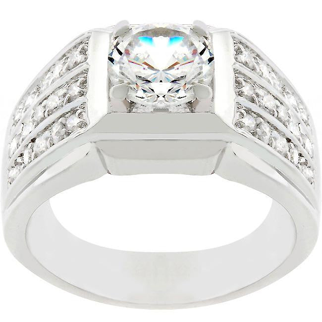 Rock Solid Cubic Zirconia Ring
