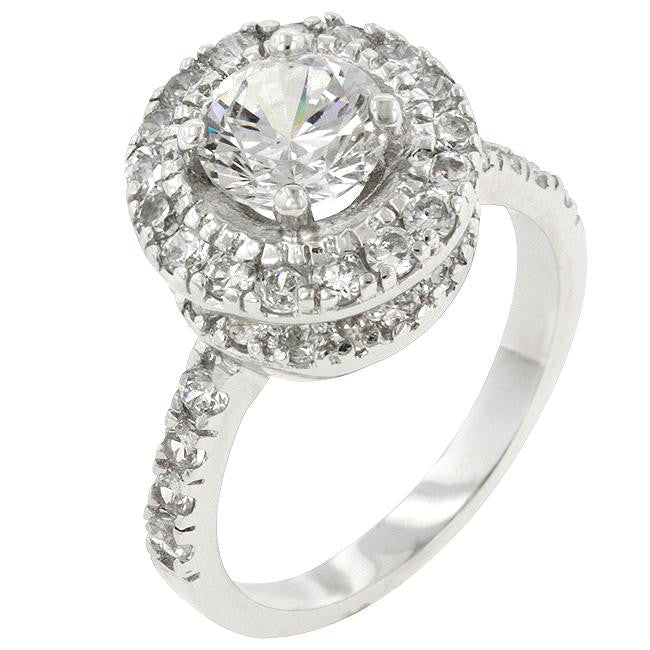Silvertone Majestic Ring
